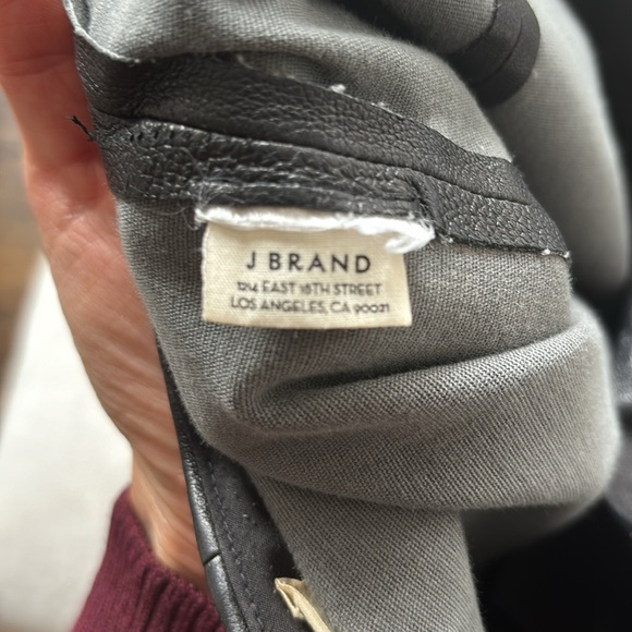 J Brand leather pencil skirt, size 2 - Picture 7 of 7